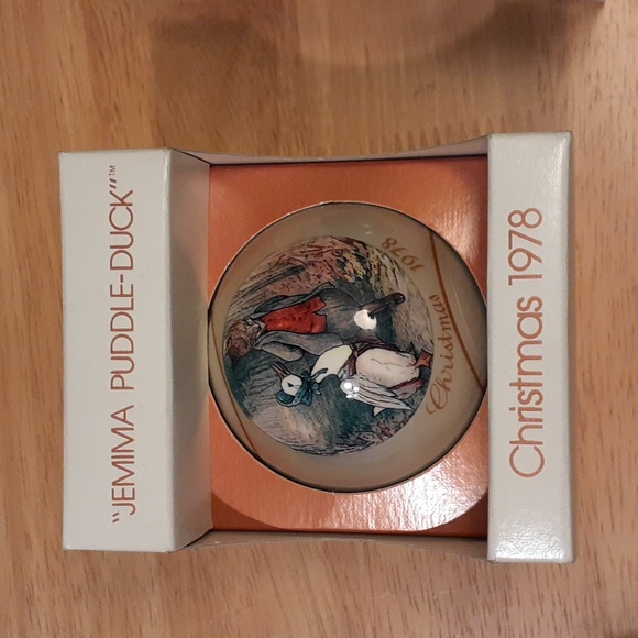 Bundle of 5 Vintage Schmid Beatrix Potter Collection Ornaments V101 - Picture 4 of 16